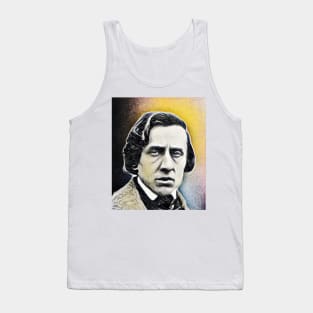 Frédéric Chopin yellow Portrait | Frédéric Chopin Artwork 9 Tank Top